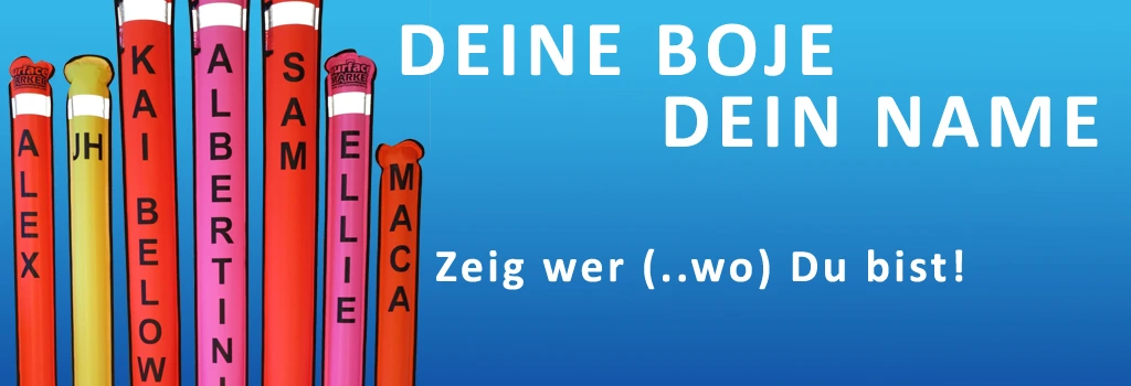 Bedrucke deine Signalboje